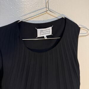 Madison Margiela Black Shift/Smock Dress